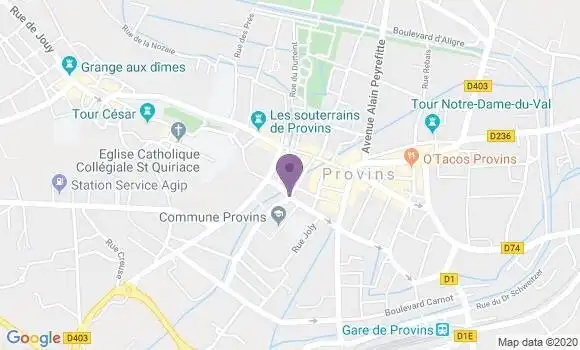 Localisation Mtre Babout François