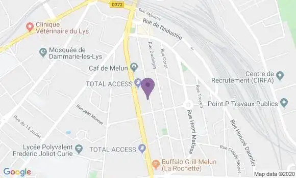 Localisation Mtre Bilien Marie Sophie