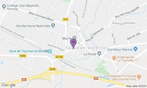 Localisation Mtre Burger Sandra