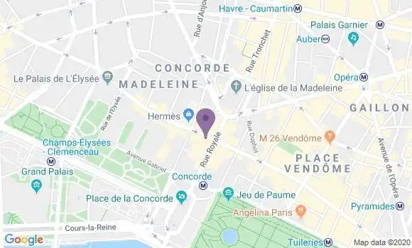 Localisation Mtre Veron de Quatrebarbes Ariane