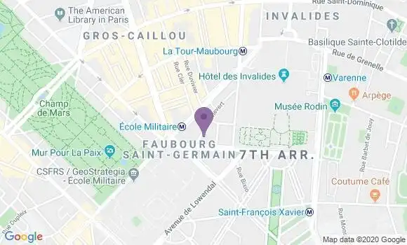 Localisation Mtre Verschaeve Christophe