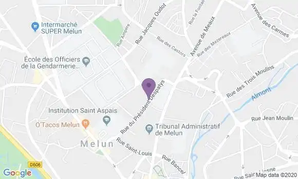 Localisation Mtre Ferrier Aliette