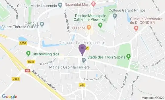 Localisation Mtre Fresard Sebti Laurence
