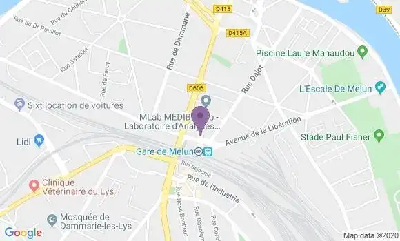 Localisation Mtre Gerosa Sylvie