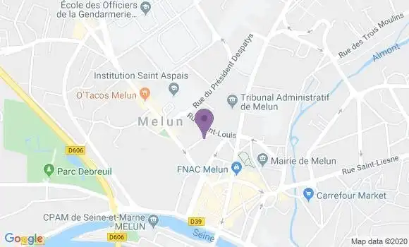 Localisation Mtre Grangeon Christine