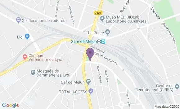 Localisation Mtre Heftman Patrick