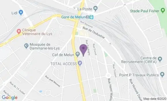 Localisation Mtre Henry Weissgerber Cécile