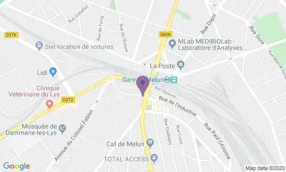 Localisation Mtre Imbert Laurence