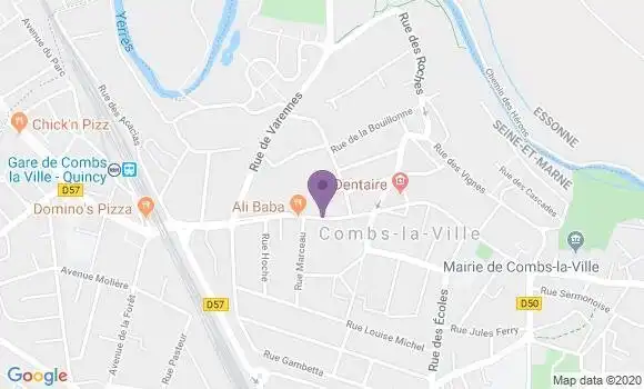Localisation Mtre Janot Bruno