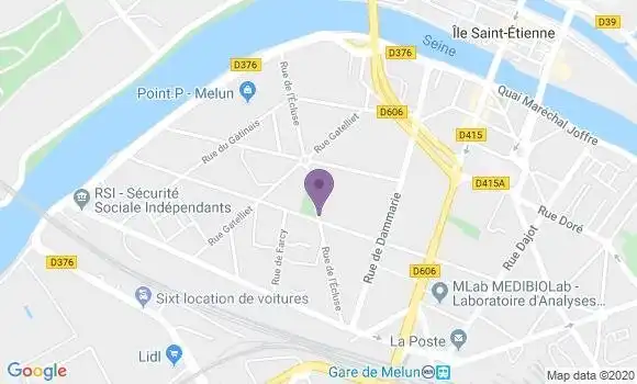Localisation Mtre Jeronimo Vasco