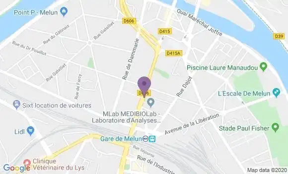 Localisation Mtre Lauvergnat Laurence