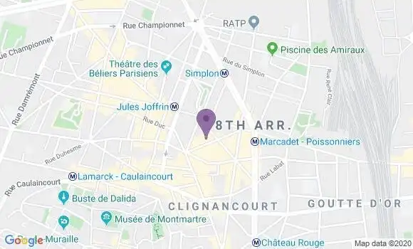 Localisation Mtre Viaux Francine