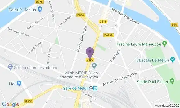 Localisation Mtre Martin Delory Véronique