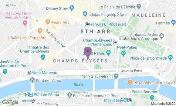 Localisation Mtre Videau François