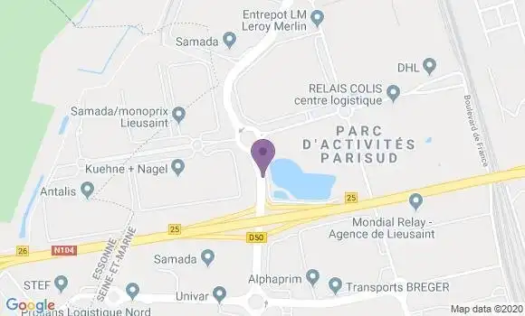 Localisation Mtre Pingot Puillet Muriel