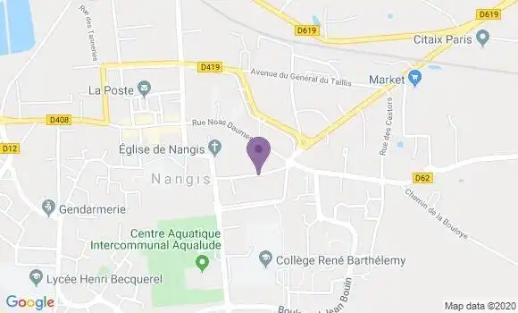 Localisation Mtre Prunier Sophie