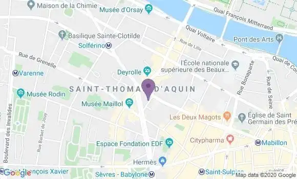 Localisation Mtre Viet Jacques
