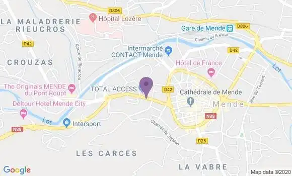 Localisation Mtre Andrieu Sandrine