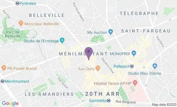 Localisation Mtre Vigneau Brigitte