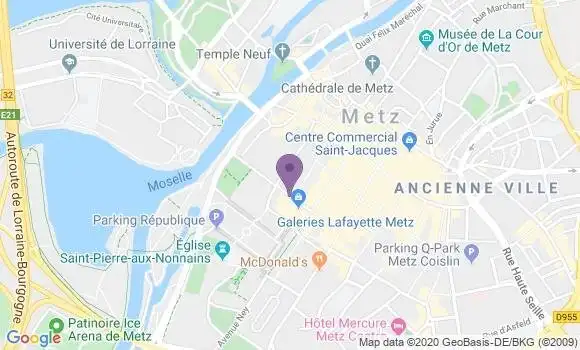 Localisation Mtre Bai Mathis Laure Anne