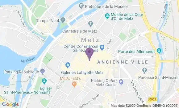Localisation Mtre Battle François