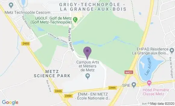 Localisation Mtre Cardon Latz Sandrine