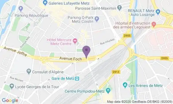 Localisation Mtre Clanchet Sophie