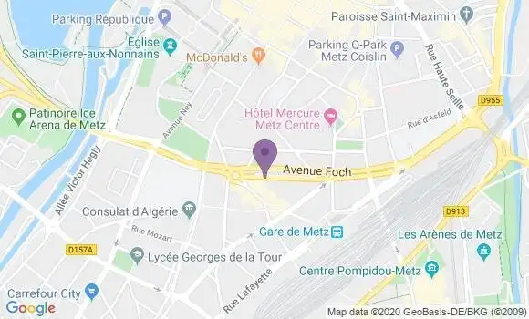 Localisation Mtre Colbus Dominique