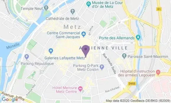 Localisation Mtre Colin Poitiers Véronique