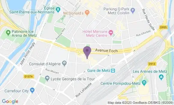 Localisation Mtre Conzelmann Bernadette