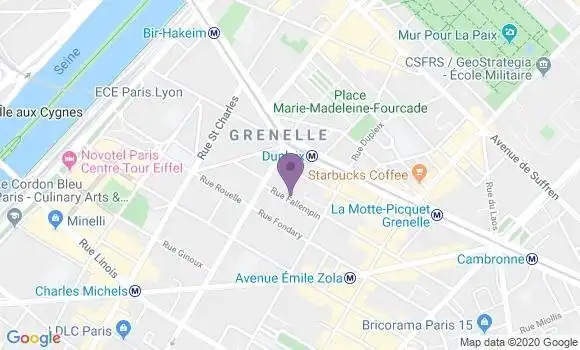 Localisation Mtre Vincent Marie Sophie
