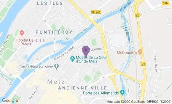 Localisation Mtre Denys Duval Muriel