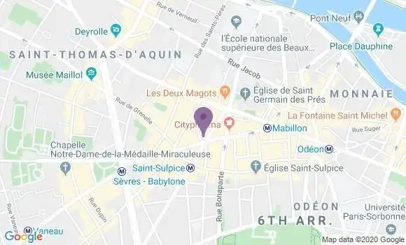 Localisation Mtre Violette Bertrand
