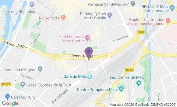 Localisation Mtre Edelenyi Catherine