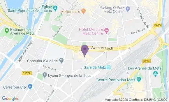 Localisation Mtre Favier Pascale