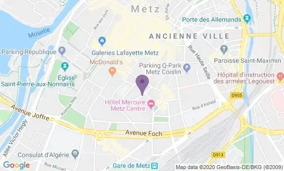 Localisation Mtre Feitz Hélène
