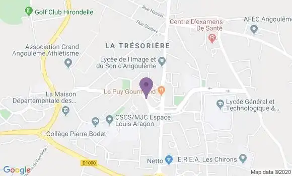 Localisation Mtre Sicard Eliette