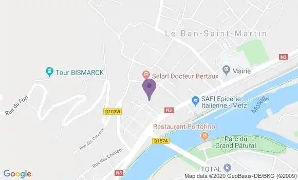 Localisation Mtre Freulet Arnaud