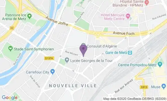 Localisation Mtre Garrel Gaspard