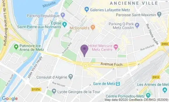 Localisation Mtre Guepratte Victor