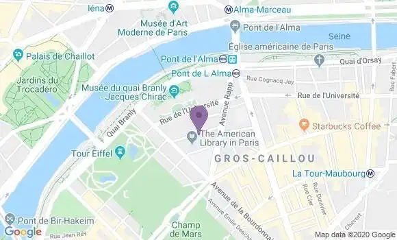 Localisation Mtre Voisin Nadine