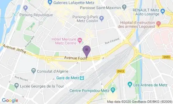 Localisation Mtre Lomovtzeff Lucile