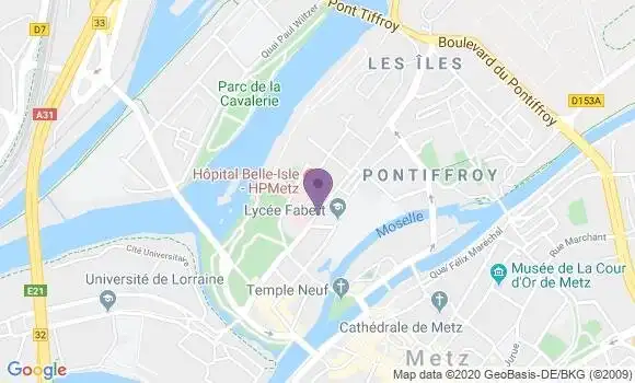 Localisation Mtre Pate Laurent