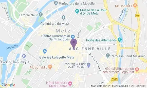 Localisation Mtre Pernel Christine