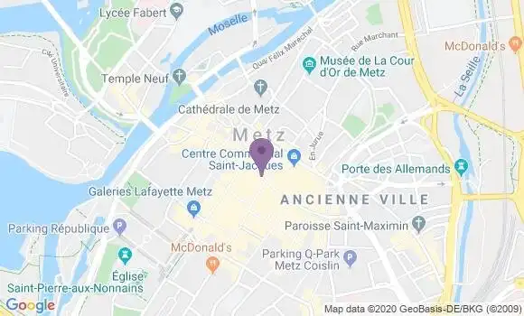 Localisation Mtre Pierre Carole