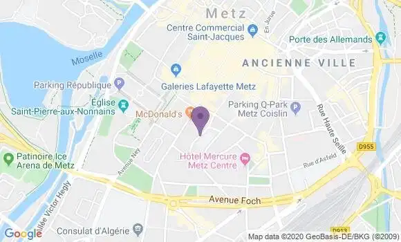 Localisation Mtre Poucher Sabine