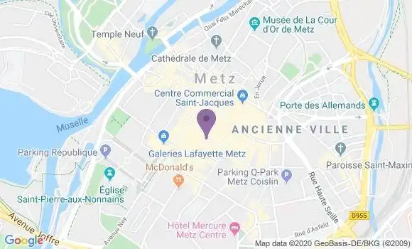 Localisation Mtre Pougeoise Daniel