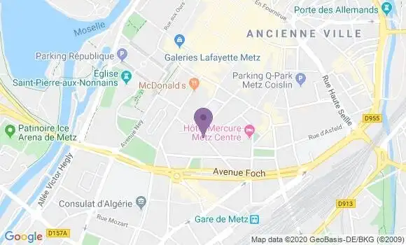 Localisation Mtre Recht Sophie