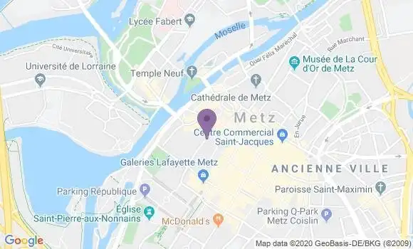 Localisation Mtre Riviere Anne Sophie