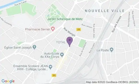 Localisation Mtre Sabatini Goeuriot Emmanuelle